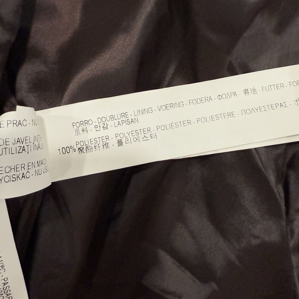 Zara Man Overcoat Blazer Brown Tan Men's L Bottom Closure - Picture 11 of 14